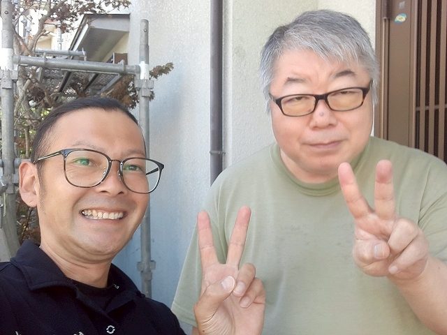 かすみがうら市で瓦の補修と屋根塗装ををご依頼して頂いたお客様の声